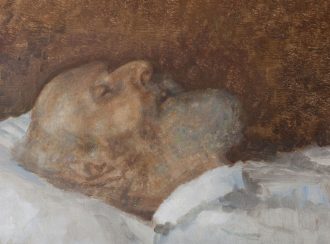 Julius Paulsen. Drachmanns dødsmaske | Drachmanns Hus